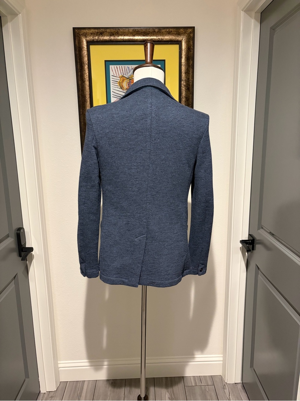 Faherty Reserve Inlet Blazer — Heather Blue - Picture 3 of 4